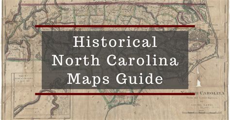 Old Map Of North Carolina Tony Aigneis