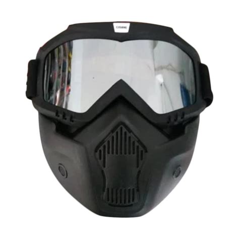 Jual Kacamata Google Mask Masker Helm Full Face Goggle Gogle Cross Helm