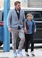 Ben Affleck takes his son Samuel shopping for basketballs | Daily Mail ...