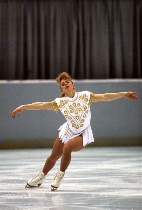 Tonya Harding Performing Her Free Skate During The U S Figure Skating
