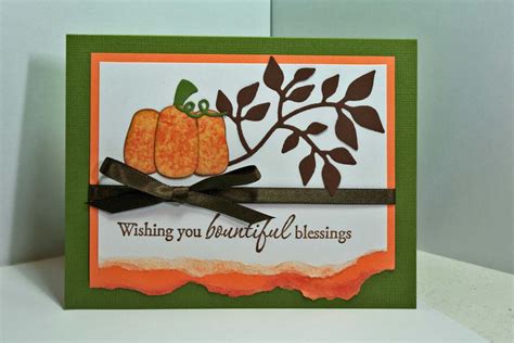 Use this thanksgiving card to make this a thanksgiving your loved ones will always remember! Ideas for Scrapbookers: Thanksgiving Card Ideas!