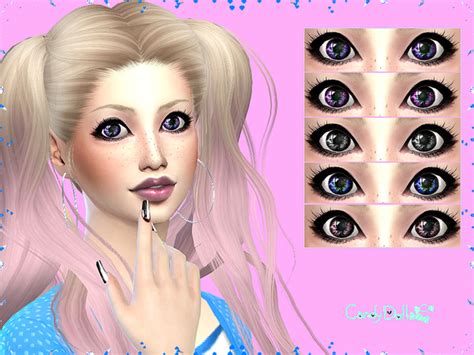 The Sims Resource Candydoll Super Real Eyes