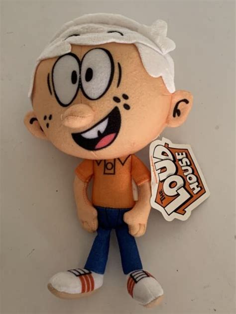 Official The Loud House Lincoln 8 Stuffed Plush Toy Nickelodeon Tv