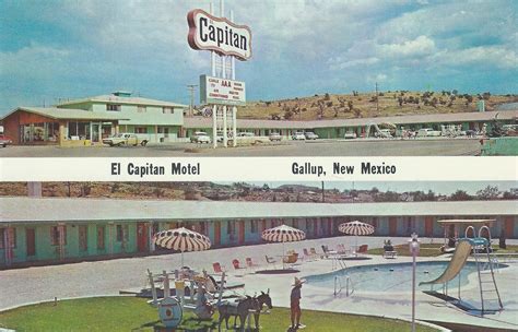 The Postcard Motel El Capitan Motel Gallup Nm