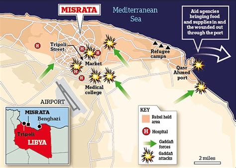 Libya Misratas Tripoli Street Divided 5050 Between Gaddafi Forces