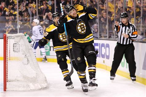 Boston Bruins Take Game 2 Led By Pastas Record Setting Night