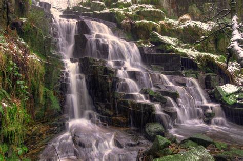 Hatch Brook Waterfall Brinscall Lancashire England Flickr