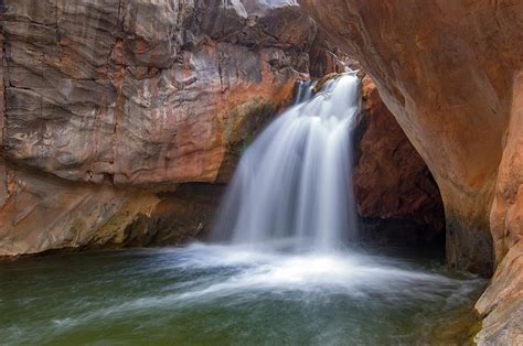 Shinumo Creek Waterfall Photograph By Jeff Foott Fine Art America