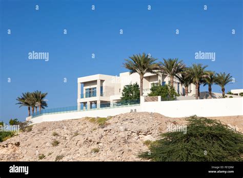 Luxury Villa In Muscat Oman Stock Photo Alamy