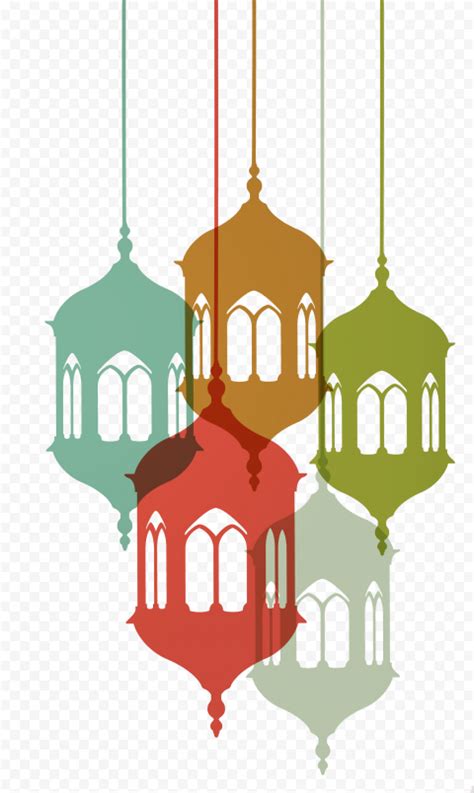 Ramadan Lights Lanterns Lamps Decorations Citypng