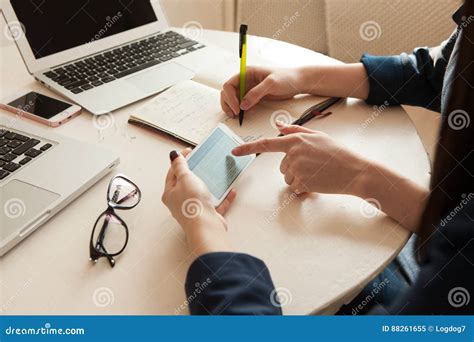 Two Businesswomen Looking Each Other Stock Image Image Of Confident