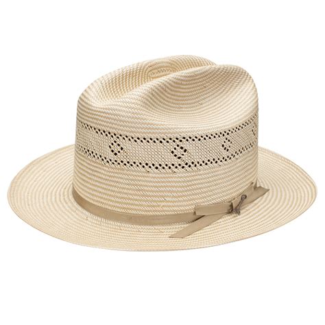 Stetson Open Road 2 Vented Straw Hat