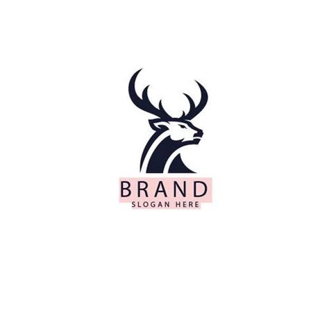 Simple Deer Logo Design Vector Free Download
