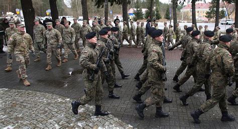 Us Troops Enter Poland 1st Deployment At Russias Doorstep The