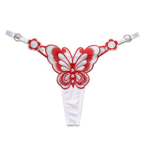 sexy women lingerie butterfly embroidery thongs underwear panties g string thong ebay