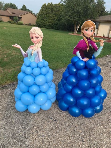 Frozen Balloons Dolls Frozen Decoracion Fiesta Cumpleaños Tematico