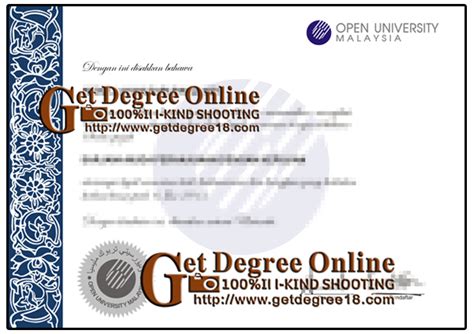 Best finance courses in malaysia. Open University Malaysia degree sample, buy OUM diploma ...