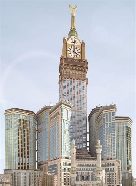 The Abraj Al Bait Tower In Makkah Saudi Arabia Gets Ready