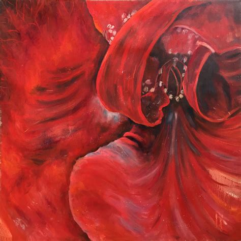 Red Painting Amy Williams Fine Artistpainter