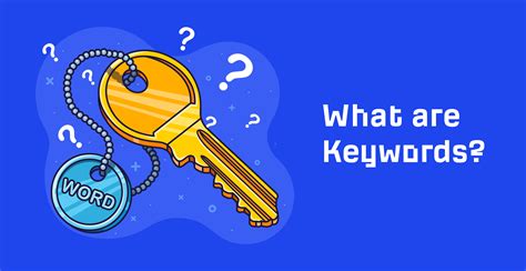What Are Keywords How To Use Them For Seo Comport All