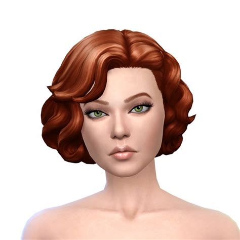 Deelitefulsimmer Bowling Night Wavy Hair Retextured Sims 4 Hairs