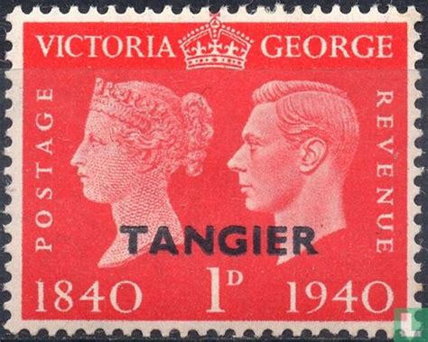 Centenary Of First Adhesive Postage Stamp 1 1940 Tangier British