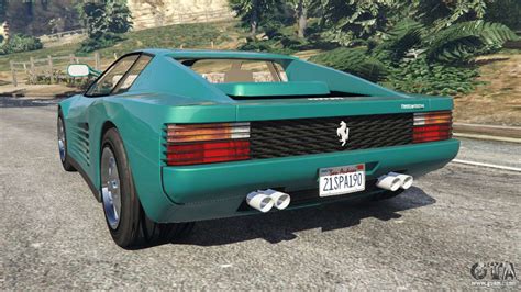 For instance, a gta 5 1987 ferrari testarossa mod can bring your dream vehicle into the game, letting you enjoy it even more. Ferrari Testarossa 1984 v1.5 for GTA 5
