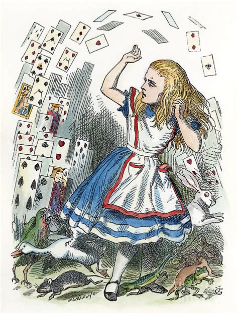 Alice In Wonderland Painting By Granger