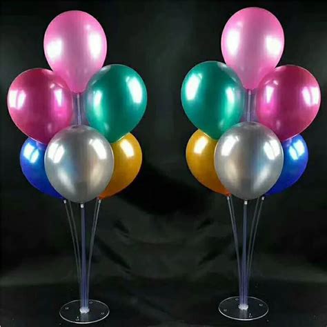 40setslot Centerpiece Table Balloon Stand Balloon Column Base Set