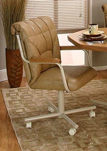 Buy Caster Chair Company Casual Rolling Caster Dining Chair With Honey