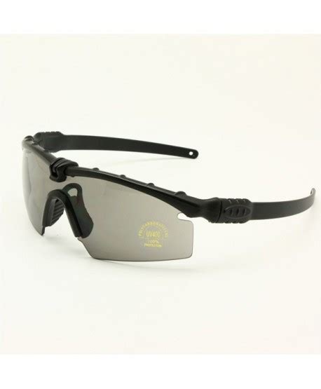 polarized army sunglasses ballistic military goggles combat war game eye shield black