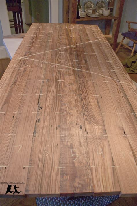 This minimalist diy build is a fusion of classic and. Reclaimed Heart Pine Farmhouse Table - DIY - Part 1 - Milling Old Lumber | Old House Crazy