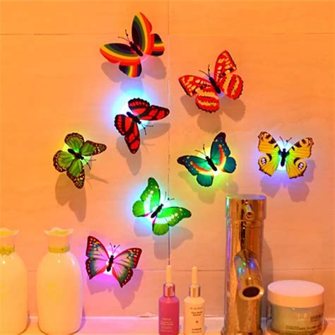 Glowing Butterfly Light 50 Pieces Per Pack Goldenbirdworld