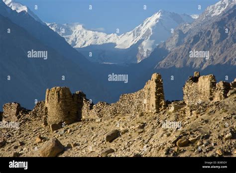 View Of Hindu Kush Mountains Of Afghanistan From Yamchun Or Zulkhomor