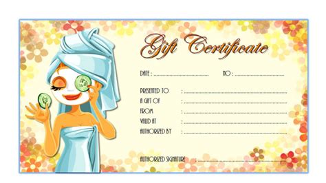 Free Spa T Certificate Printable Templates Updated In October 2021