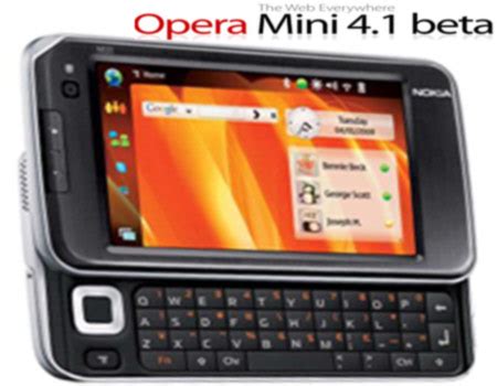 Opera mini 4.1 beta lets you have the full web everywhere. New Opera Mini version 4.1 launched - Mobiletor.com