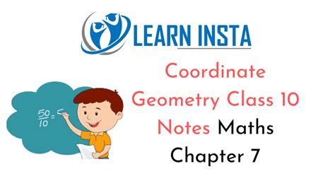 Coordinate Geometry Class 10 Notes Maths Chapter 7