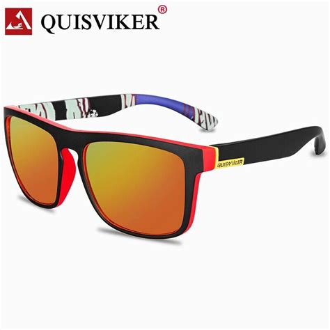 Quisviker Brand Design Polarized Sunglasses Men Women Outdoor Sport Goggles Driving Eyewear