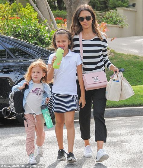 Jessica Alba And Daughter Honor Step Out In Matching Outfits In La