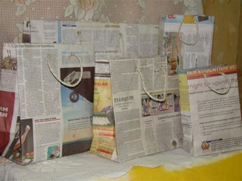 Craft Ideas Using Newspaper That Is Being Recycled 20 Of