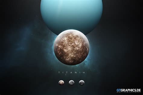 The Solar System Titania · Artworks · Gtgraphics