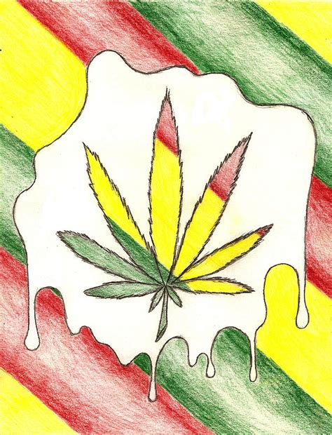 A bright tapestry will brighten up your space making it more stoner friendly. Beautiful Rasta Drawing by Chris Caballero