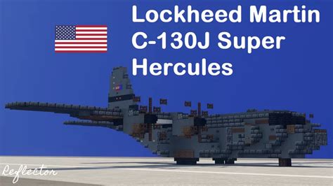 Lockheed Martin C 130j Super Hercules V2 Fixed Minecraft Map