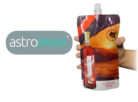 Astromini® Single Serve Wine Pouch | Pouch packaging, Single serve wine, Pouch