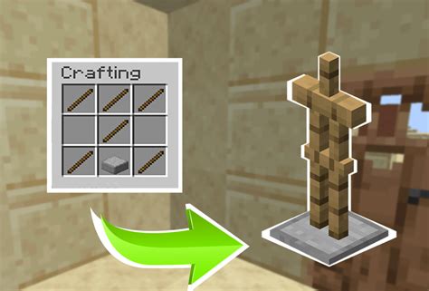 How To Make Armor Stand In Minecraft An Easy Crafting Recipe Mcraft