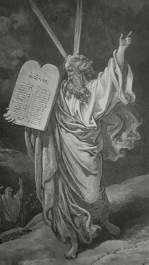 Phillip Medhurst Presents Detail 040241 Bible Gustave Doré Moses