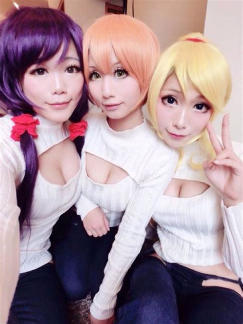 top 6 group sexy cosplay photos rolecosplay