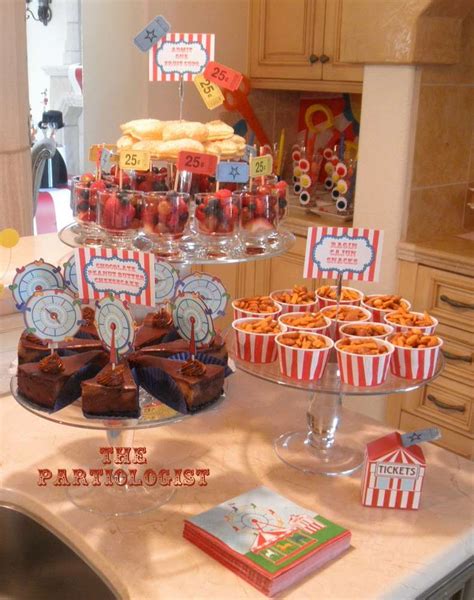 Circus Carnival Summer Party Ideas Photo Of Catch My Party Carnival Themed Party