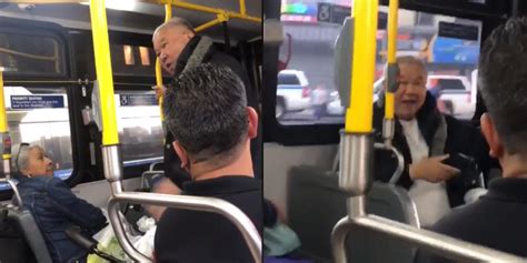 Man With Walking Aids Goes On Racist Rant When Black Woman Refuses To Give Up Her Bus Seat