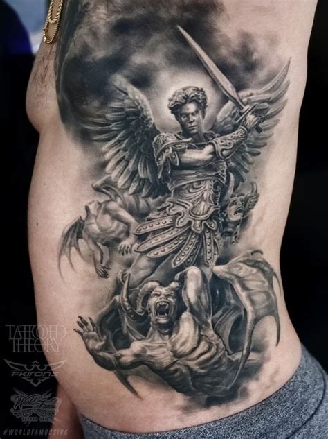Archangel Michael Tattoos For Men